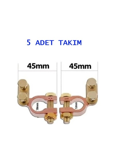 Akü Kutup Başı Eksi Ve Artı Takım