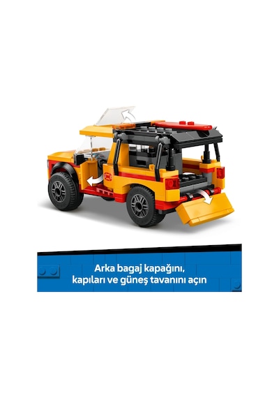LEGO® City Cankurtaran Kamyoneti 60453 - 6 Yaş ve Üzeri Çocuklar için 2 Minifigür ve Köpek Balığı Figürü İçeren Oyuncak Yapım Seti (214P) LEGO® City Cankurtaran Kamyoneti 60453 - 6 Yaş ve Üzeri Çocuklar için 2 Minifigür ve Köpek Balığı Figürü İçeren Oyuncak Yapım Seti (214P)