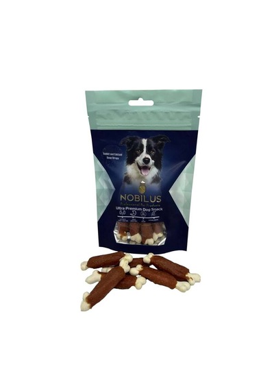 Nobılus Tavşan Ve Kalsiyum Kemik Sargılı Köpek Ödül Maması 80 Gr