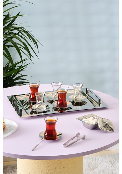 Karaca  Jamıe 40 Parça Çay Seti Platin