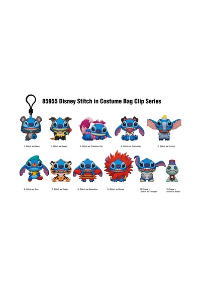 Kostümlü Stitch Klipsli Figür 85955