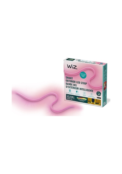 Wiz 5 Metre Akıllı Outdoor Led Şerit 240 Lumen Ip65 24 Watt Renkli