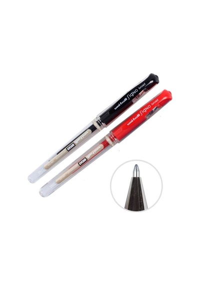 Siyah Kırmızı İmza Kalemi Um-153 Signo Broad Roller Kalem 1.0 Mm