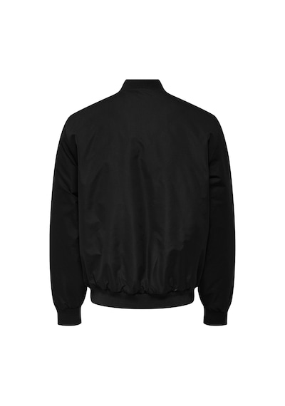 Only & Sons Erkek Russel Padded Siyah Bomber Ceket - 22034701 Siyah