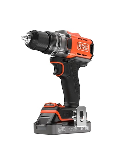 Black+Decker BCD382D2XK 18 V 2.0 Ah Çift Akülü Delme Vidalama