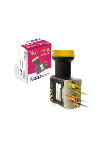 Lnb Dörtlü Santral Gold 0.1Db 3D 4K Next Plus