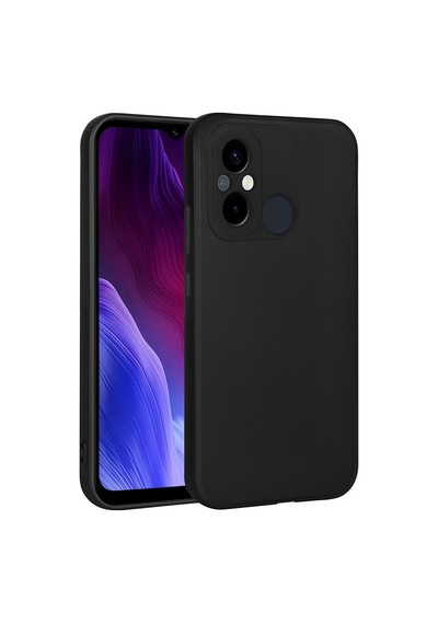 Case 4u Xiaomi Redmi 12c Kılıf Kamera Korumalı Klasik Mat Renkli Yumuşak Premier Silikon 1