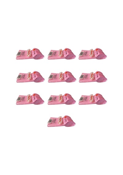 Plastik Lüx Pembe Renk Kaşık - Parti Davet Piknik Çorba Yemek Kaşığı - 18 Cm. - 25'li 10 Paket