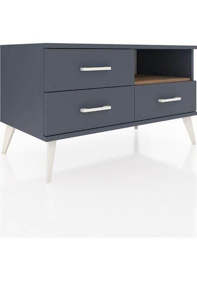 Hyperion Şifonyer Tek Raflı 3 Çekmeceli 88x44x48 Antrasit-çam/antrasit Çam/antrasit Hyperion Şifonyer Tek Raflı 3 Çekmeceli 88x44x48 Antrasit-çam/antrasit Çam/antrasit
