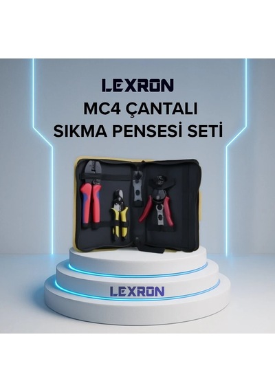 Lexron Mc4 Sıkma Pensesi Seti