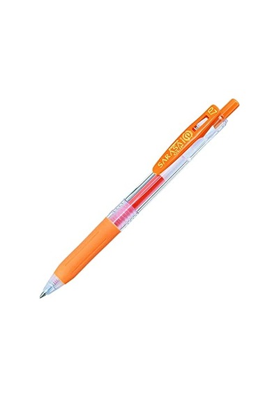 Zebra Sarasa Clip Jel Kalem 0.7 Mm Turuncu 165-Koyu Yeşil