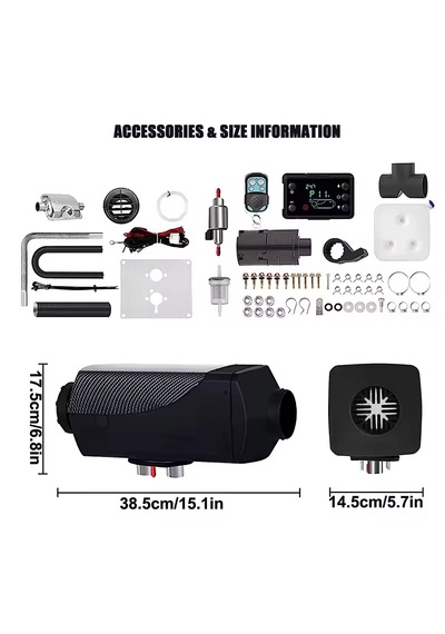 Dizel Isıtıcı 5kw 12v 24v
