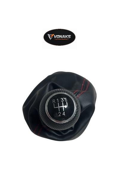 Vw Polo 3 6n1 6n2 94-01 Classic 6v2 95-06 5 İleri Kırmızı Dikiş Vites Topuzu 6x0711118f Renkli