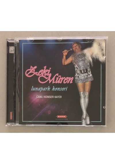 Zeki Müren Lunapark Konseri Canlı Konser Kaydı Cd Orjinal Dönem Baskı