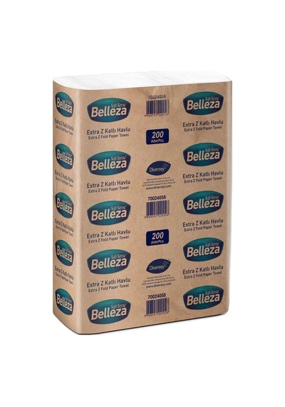 Belleza Z Katlamalı Havlu Peçete 200'lü