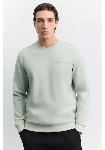 Avva Erkek Mint Yeşili Bisiklet Yaka Kolay Ütülenen Baskılı Pamuklu Regular Fit Sweatshirt A62y1214 Avva Erkek Mint Yeşili Bisiklet Yaka Kolay Ütülenen Baskılı Pamuklu Regular Fit Sweatshirt A62y1214