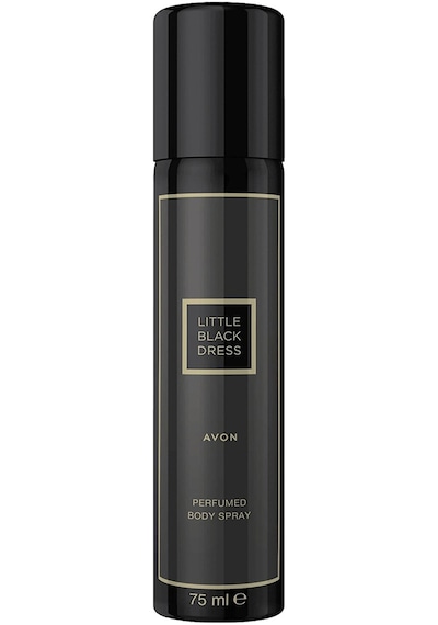 Avon Little Black Dress 5 Parça Ekonomik Set Kadın Parfüm EDP 50 ML + Body Mist + Body Spray + Roll On + Vücut Losyonu