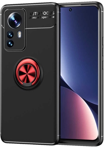 Xiaomi Mi 12 Kılıf Zore Ravel Yüzüklü Silikon Kılıf