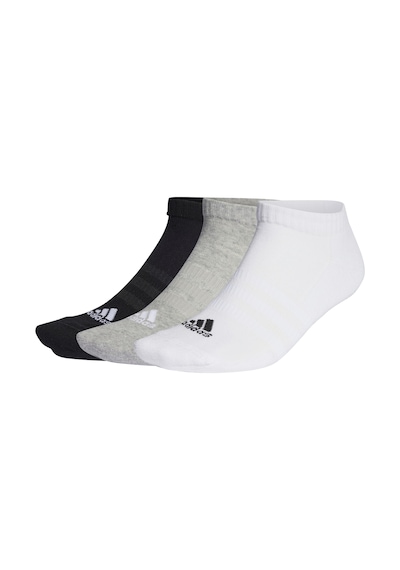 Adidas Yastıklamalı Bileksiz Çorap - 3 Çift Gri Çorap Ic1333 001