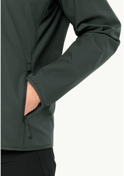 Jack Wolfskin Bornberg Hoody M Erkek Mont-4161 Yeşil