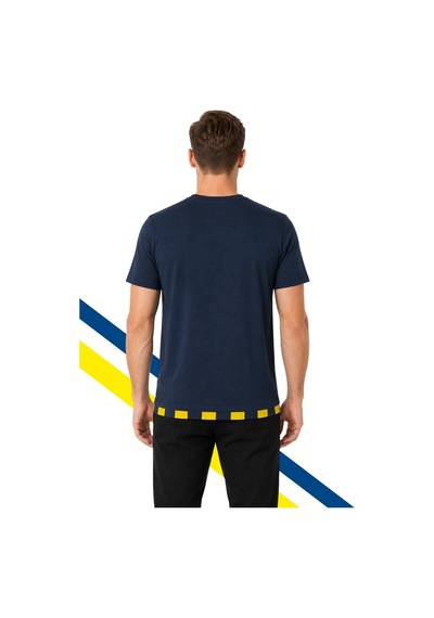 Fenerium Erkek Tribün Tek Renk Logolu T-shirt Lacivert