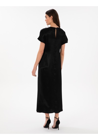 Pierre Cardin Kadın Siyah Elbise Dokuma 50301015-vr046 Siyah