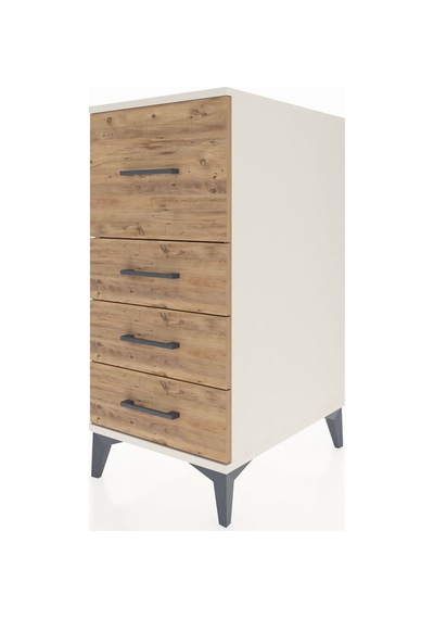 Kronos Komodin 4 Çekmeceli 44x59x96 Aytaşı-çam Aytaşı