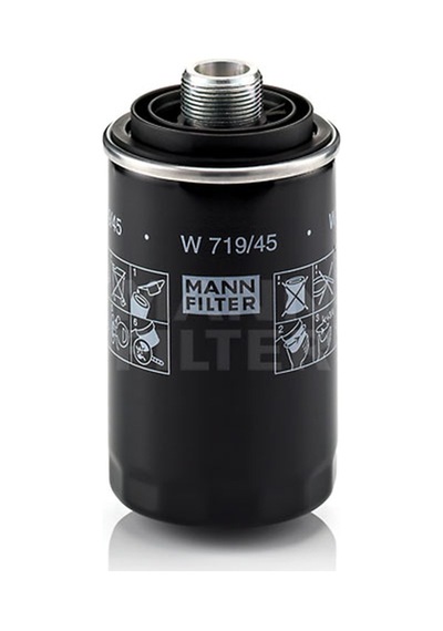 Audi A4 1.8 Tfsı 120hp Benzinli Yağ Filtresi 2011-2014 Mann Filter