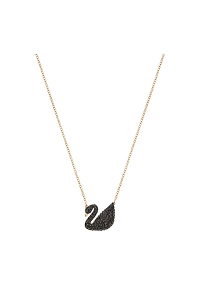 5204134 Swarovski Kolye Iconic Swan:Pendant Jet/Ros