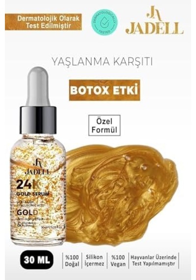 Jadell 24k Altın Göz Ve Yüz Çevresi Bakım Serumu 30 Ml
