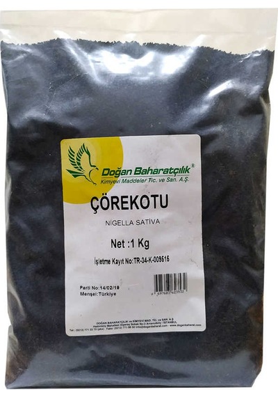 Çörek Otu Doğal Tane 1000 Gr Paket 8564388