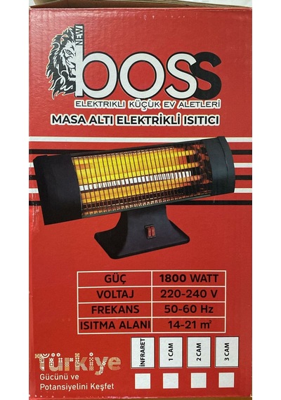 Newboss Masa Altı Isıtıcı 1800 Watt