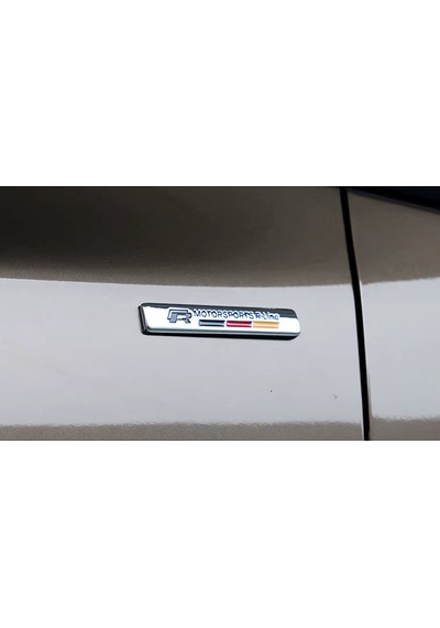 Rline Motorsports R-line Bagaj Arma İthal Logo Bagaj Yazısı