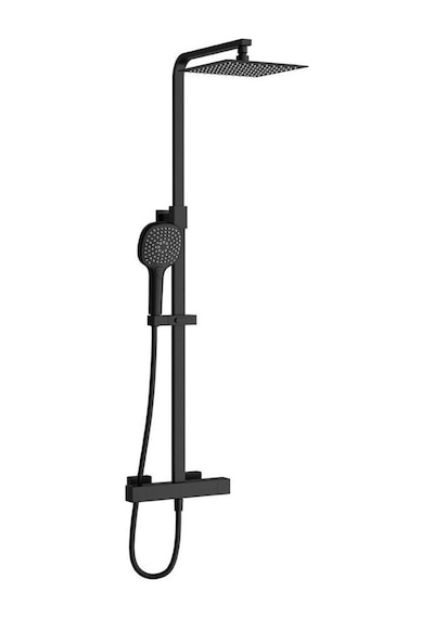 Artema Aquaheat Bliss S 230 Duş Sistemi Mat Siyah A4720236