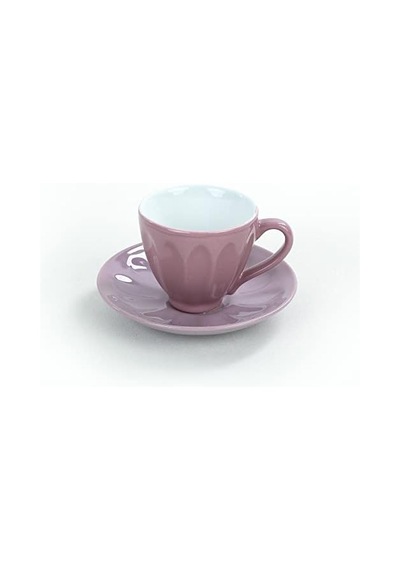 Soft Çay Fincan Takımı 12 Parça 6 Kişilik Açık Gri