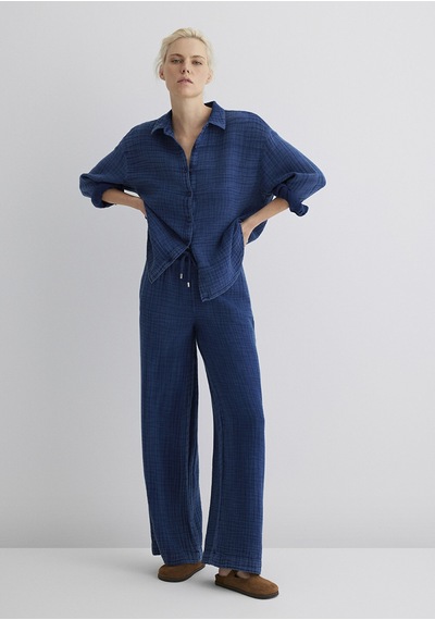 Mavi - Dokulu Indigo Pantolon 1011019-18790 Lacivert