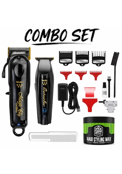 Wahl 8148 Magic Clip 2 Li Tıraş Makinesi Barber Combo Kablosuz