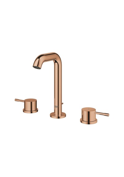 Grohe Essence 20296DA1 1/2 M Boyut Üç Delikli Lavabo Bataryası Bakır
