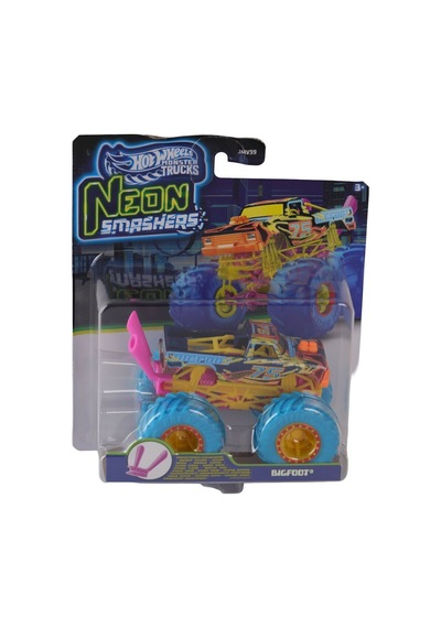 Jmv39 Hot Wheels Monster Trucks Neon Smashers Araç Serisi
