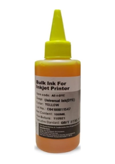Kartuş Dolum Mürekkep Sarı-100ml Diğer