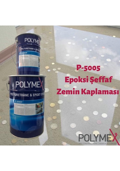 Polymex 5005 Uv DayanıMLı Solventsiz Ultra Şeffaf Epoksi 20 Xx
