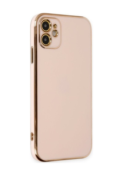 Apple Uyumlu iPhone 12 Kılıf Luxury Seri Kamera Korumalı Silikon Kapak