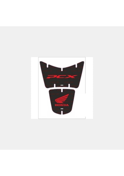 Honda Pcx Depo Pad Seti Siyah/Kırmızı
