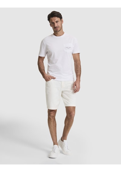Pierre Cardin Erkek Beyaz Tişört 50327866-vr013