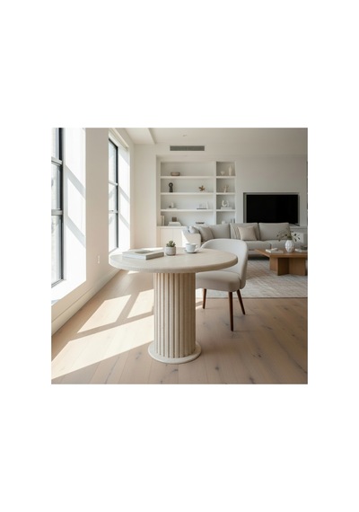 Aura Yuvarlak Bohem 90x90 Mebran Mdf Masa Masa Fiyatıdır Bej Bej Aura Yuvarlak Bohem 90x90 Mebran Mdf Masa Masa Fiyatıdır Bej Bej