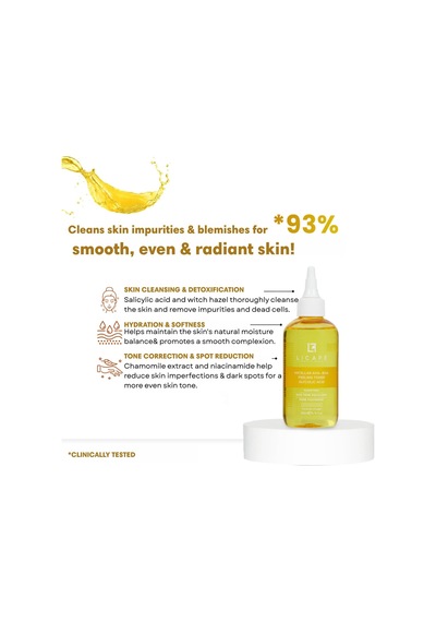 Micellar Glikolik Asitli Aha-bha Peeling Tonik Cilt Arındırıcı, Gözenek Sıkılaştırıcı Ve Cilt Tonu Eşitl