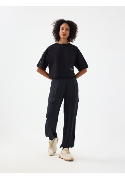 Jogger Fit Kadın Pantolon Siyah