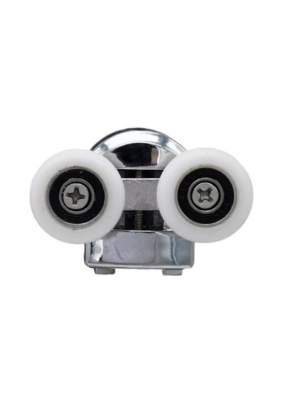 Tekerlek Duşakabin Tekerleği Alt Cam Rulman Krom Teker 23 Mm Beyaz - Şeffaf Tekerlek Duşakabin Tekerleği Alt Cam Rulman Krom Teker 23 Mm Beyaz - Şeffaf