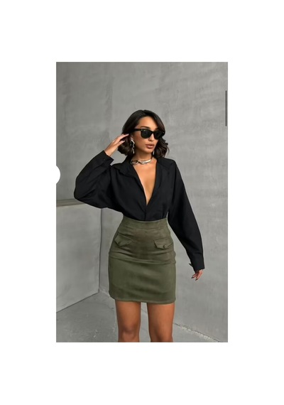 Verymoda Cepli Etek F1572 Haki