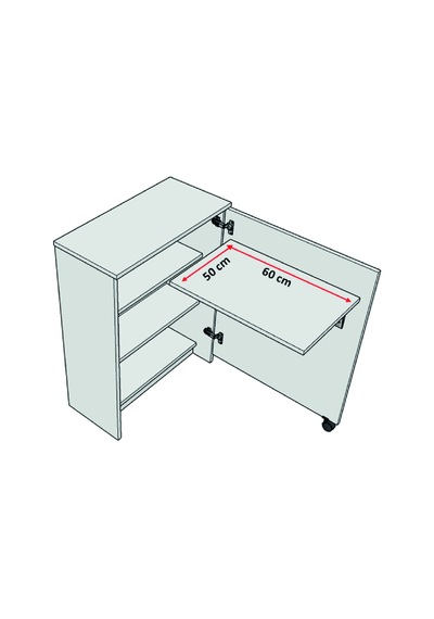 Asra Trend Mutfak Kiler Dolabı MD003 %100 MDF Katlanır Masa Hazırlık Tezgahı Retro Taş Asra Trend Mutfak Kiler Dolabı MD003 %100 MDF Katlanır Masa Hazırlık Tezgahı Retro Taş
